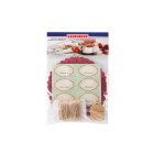 Leifheit Deko-Set Einkochen, mit Marmeladendeckchen,...