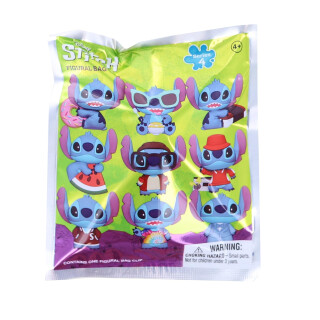 (RERUN) Disney Stitch 3D Foam Bag Clip Series 4