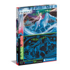 Clementoni - 27548 - Supercolor Puzzle Glowing Lights -...