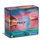 Clementoni - 35120 - Peace Puzzle - Living The Present -...