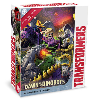 Renegade Game Studios, Transformers, Deck-Building Game Dawn of The Dinobots Erweiterung, Ab 14 Jahren, 1–5 Spielerinnen, 45–90 Minuten
