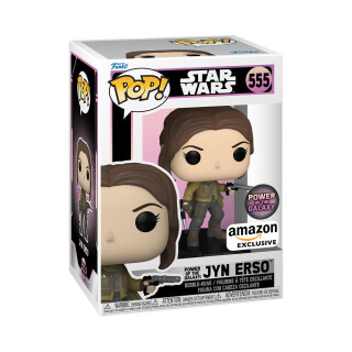 Funko POP! Star Wars: Power of The Galaxy - Jyn Erso - Star Wars Rogue One - Amazon-Exklusivität - Vinyl-Sammelfigur - Geschenkidee - Spielzeug für Kinder und Erwachsene - Filmfans.