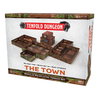 Gale Force Nine GF9TFD03 Tenfold Dungeon: The Town