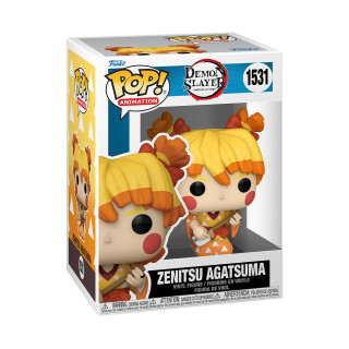 Funko POP! Animation: Demon Slayer - Zenitsu Agatsuma - (Kimono) - Vinyl-Sammelfigur - Geschenkidee - Offizielle Handelswaren - Spielzeug Für Kinder und Erwachsene - Anime Fans
