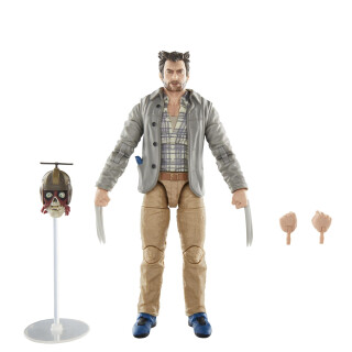 Marvel Legends Series Headpool mit Marvel’s Logan, Deadpool & Wolverine Action-Sammelfigur (Skala 15 cm) für Erwachsene