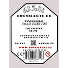 100 Docsmagic.de Board Card Game Sleeves Clear - 63,5 x...