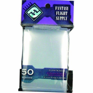 Supply Clear Sleeves - Standard European Board Game (50 Sleeves)