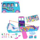 Polly Pocket-Mikropuppen und umwandelbarer Camper, mit...