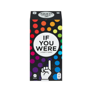 Mattel Gesellschaftsspiel IF You were - Partyspiel für Kinder und Erwachsene
