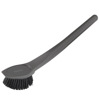 Tefal K18510 Reinigungsbürste | weiches, kratzfestes Design | für eine leichte und gründliche Reinigung Aller Arten von Grillrosten | Grillzubehör | Grau