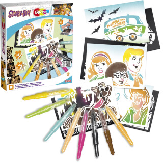 Lansay Blopens - Set dActivités Scooby-DOO - Dessins et Coloriages - Dès 5 ans