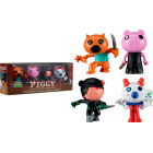 Lansay - Piggy-Pack mit 4 Figuren, 8 cm,...