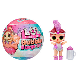 L.O.L. Surprise! Bubble Surprise Puppen - Sammelpuppe Überraschungen Zubehör Bubble Surprise Unboxing Glitter Foam Reaktion - Tolles Geschenk für Mädchen ab 4 Jahren