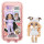 Na! Na! Na! Surprise Fuzzy Surprise Serie 1 - CORA Cowgirl - 18 cm posierbare Modepuppe - von Kühen inspiriert mit beflocktem Körper, Mütze, Brille, Outfit und Schuhen - Spielzeug für Kinder ab 4+