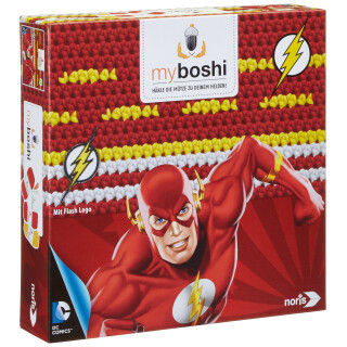 Noris 606311366 - Myboshi Superhelden  - Flash, Häkel-set