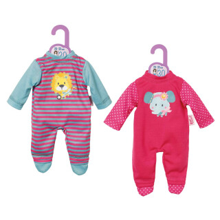 Dolly Moda 870747 Strampler 30cm, 2 assorted