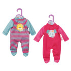 Dolly Moda 870747 Strampler 30cm, 2 assorted