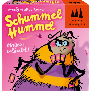 Schmidt Spiele 40881 Schummel Hummel, Drei Magier Kartenspiel