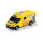 Dickie Toys – Iveco Daily Ambulance 18 cm, Krankenwagen Spielzeug für Kinder ab 3 Jahren, Freilauf Rettungswagen mit Licht & Sound, Hecktür zum Öffnen mit Trage, 1:32 Spielzeugauto, weiß