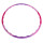 Simba 107402271 - Hula Hoop Reifen zum Zusammenstecken, 8 Teile, rosa und pink, 80cm Durchmesser, Sportreifen, Gymnastikreifen, Fitness
