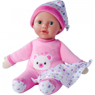 Simba Laura Nachtlicht / Weichkörperpuppe mit Licht und Melodie / 60 Sekunden Laufzeit / 30cm / Für Kinder ab 12 Monaten