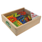 Lena 65823 - Holz Magnet Buchstaben, 37 Stück