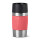 Emsa N21604 Travel Mug Compact Thermo-/Isolierbecher aus Edelstahl | 0,3 Liter | 3h heiß | 6h kalt | BPA-Frei | 100% dicht | auslaufsicher | spülmaschinengeeignet | 360°-Trinköffnung | Korallenrot