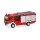 Herpa LKW Modell Man TGM CC Z-Cab Feuerwehr, Miniatur im Maßstab 1:87, Sammlerstück, Made in Germany, Kunststoff