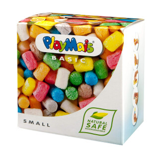 Playmais Basic Bastel-Set für Kinder ab 3 Jahren | Bunte Basteln | Natürliches Spielzeug | Fördert Kreativität & Motorik | Geschenk für Mädchen & Jungen (Small)