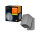 LEDVANCE ENDURA Classic Cube ADJ WALL Außen-Wandleuchte, silber, GU10-Sockel (max 35W), kann mit einfacher oder smarter Lampe bestückt werden, ausrichtbarer Leuchtenkopf, Schutzklasse IP44