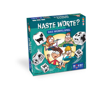 Haste Worte Würfelspiel  - Deutsch English Francais