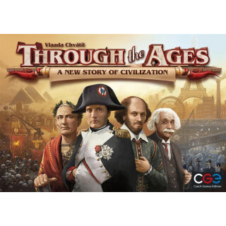 Through the Ages: A New Story of Civilization - Board Game - Brettspiel Englisch - English