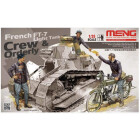 MENG 1/35 Besatzung und Ordonanz für Renault FT-17