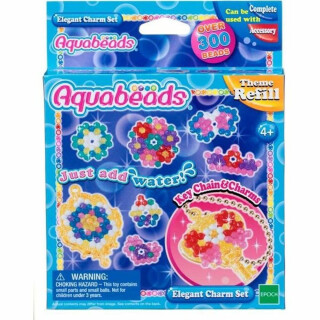 Aquabeads 31038 Elegant Charm set - Bastelset Themen Nachfüllset