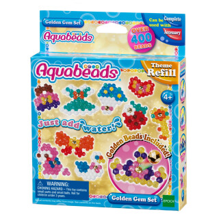 Aquabeads 31048 Schmuckstein Set - Bastelset Themen Nachfüllset