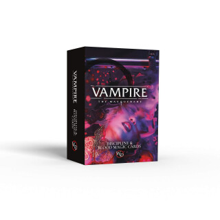 Vampire: The Masquerade, Discipline and Blood Magic Card Deck - EN
