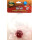 PolyHero Dice: 1d20 Orb - Dragonfire with Brimstone