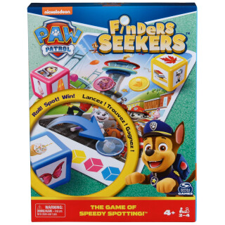 Paw Patrol Finders Seekers, Suchspiel, Spiel für 2-4 Spieler ab 4 Jahren
