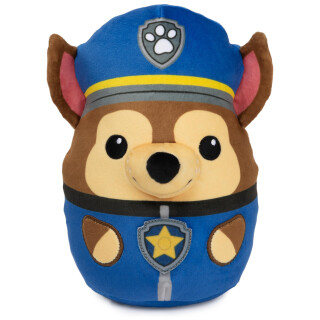 GUND PAW Patrol Trend Squishy Chase, 20 cm - hochwertiges Plüschtier zum Spielen und als Kissen verwendbar, im Original-Look der TV-Serie, empfohlen ab 1 Jahr