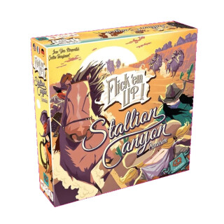 Flick em Up! Stallion Canyon Expansion - Board Game - Brettspiel - Englisch Deutsch Franz”sisch - English German French