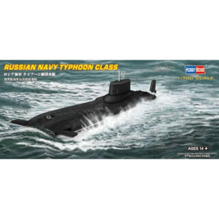 Hobby Boss – Modellbau unter Wasser Russisch Navy Typhoon Class Submarine Hobby Boss 87019 1:700. Modell Panzer Promo