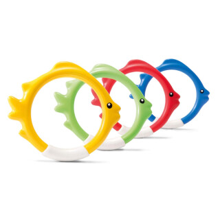 Intex Intex 55507 Unterwasser Fischringe, 4er Set