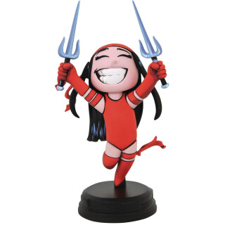 Diamond Select DEC192339 Gentle Giant Marvel animierte Elektra-Statue, 12,7 cm