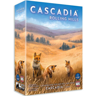 Alderac Entertainment | Cascadia Rolling Hills Brettspiel auf Englisch für die ganze Familie | Strategiespiel mit Würfeln für 1-4 Spieler | Die Tierwelt des Pazifischen Nordwestens
