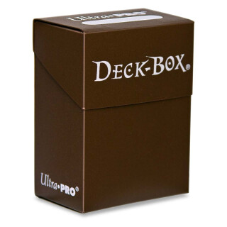 Ultra Pro Deck Box Braun Brown