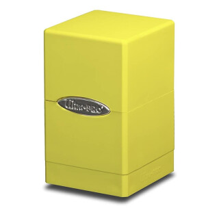 Ultra Pro Deck Box - Satin Tower - Bright Yellow