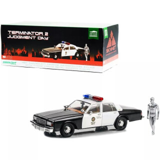 Greenlight Collectibles- Miniaturauto zum Sammeln, 19105, Schwarz/Weiß