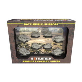 BattleTech | Mercenaries Forcepack | Battlefield Support Assault & Cavalry Lances | Expansion | Miniature Game | Catalyst Game Labs | Ages 14+ | Spiel auf Englisch