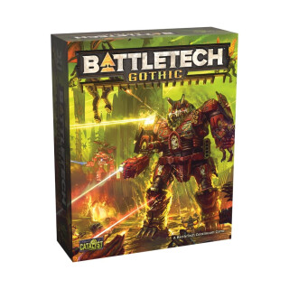 BattleTech Gothic - Kernbox-Set mit Miniaturen & Regelbuch | Catalyst Game Labs | Sci-Fi Strategie Miniaturen Spiel, Blau/Weiß