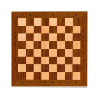 Cayro – Schachbrett aus Holz – 40 x 40 cm – ohne Figuren – klassisches Brettspiel – 2 Spieler
